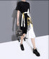 Split Abstract Art Dress